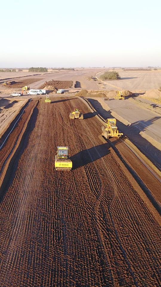 Avanza a buen ritmo la construcción de la Autopista Ruta Nacional Nº 19