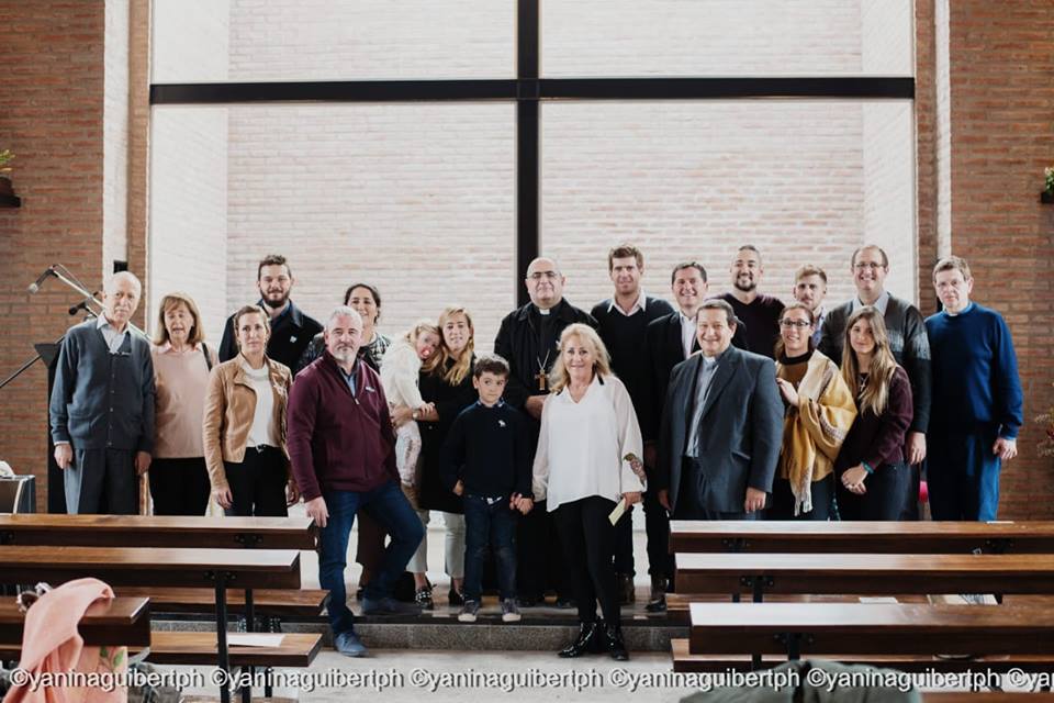 Consagraron la Iglesia brocheriana e inauguraron la Plaza Vidotto