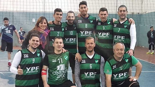 Felicidad verde: el Voley masculino del CDYCA también gritó «campeón»