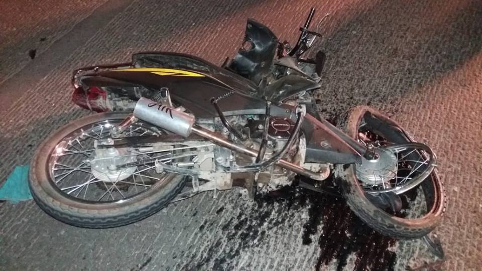 Choque en ruta 19: un motociclista perdió la vida