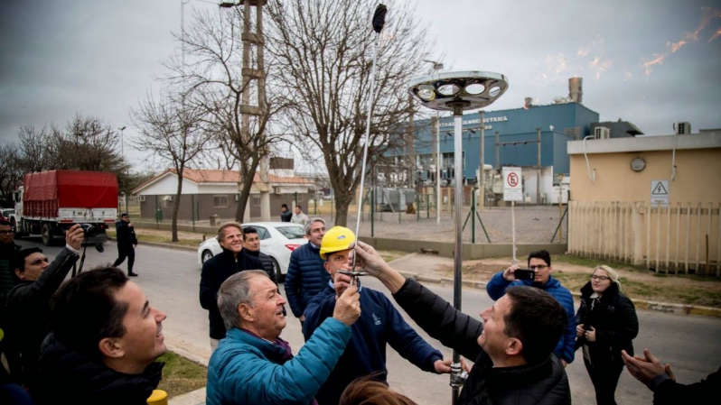 Arroyito: Schiaretti inauguró el Sistema Este de los Gasoductos Troncales y el Canal Derivador