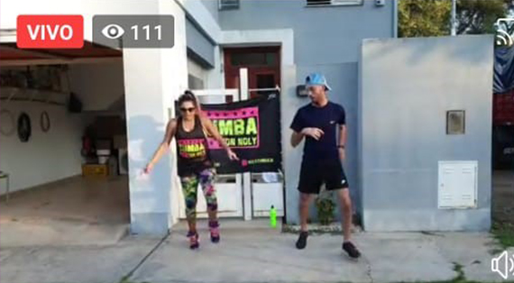 Arroyito: Zumba en vivo con Noly y El Arroyitense