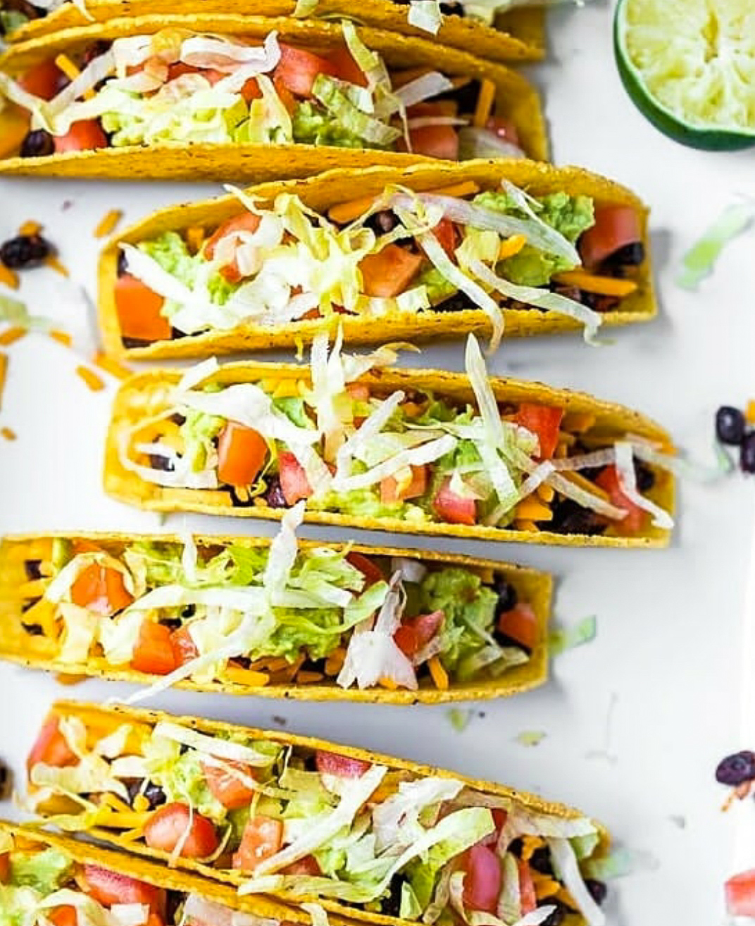 Receta: Tacos vegetarianos