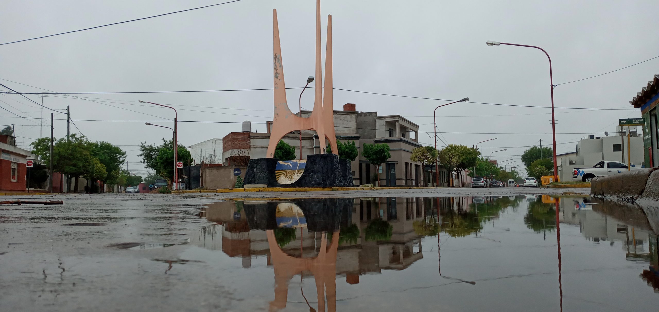 Arroyito: Al final llegó la lluvia tan esperada