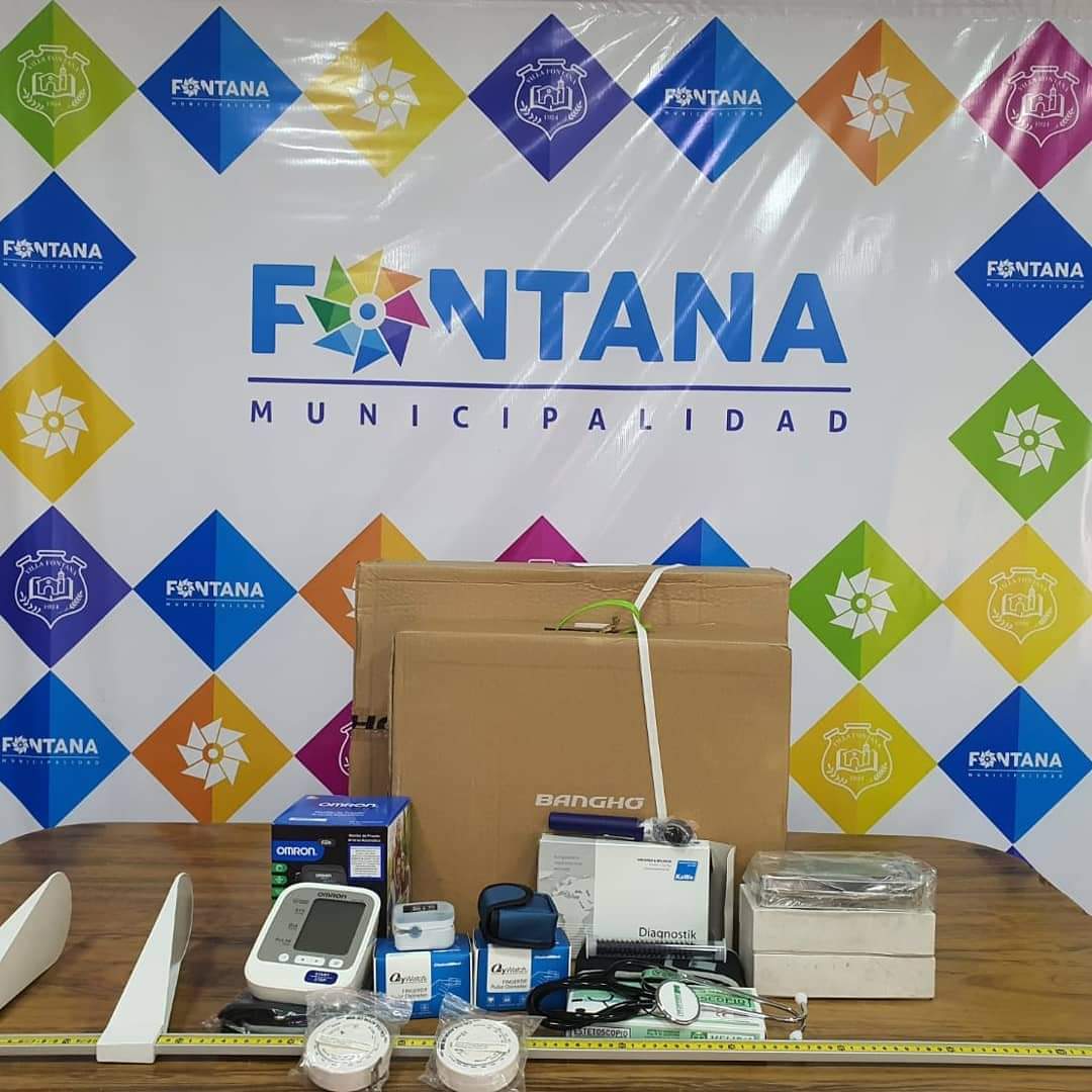 Villa Fontana: El municipio recibió aparatología nueva para el centro de salud