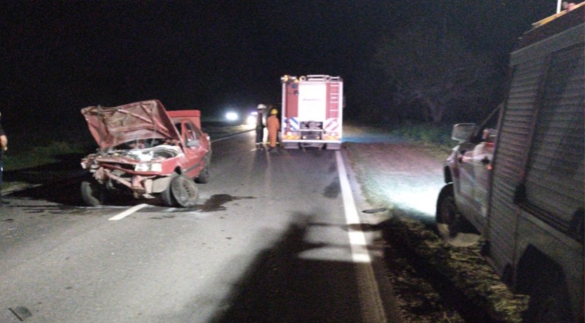 Tránsito: Accidente entre un automóvil y un camión