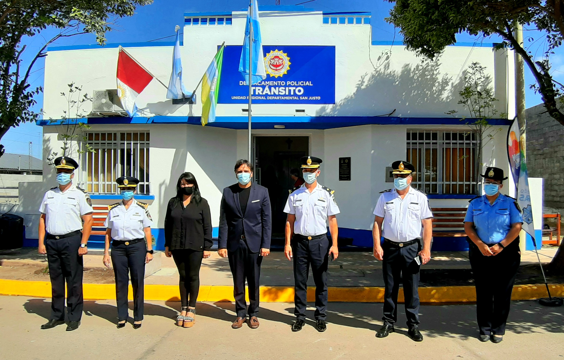 Tránsito: Puesta en valor del destacamento policial