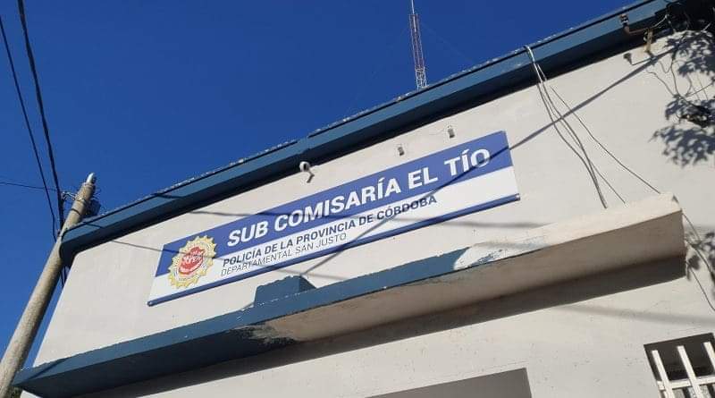 El Tío: Se incendió un camión con soja