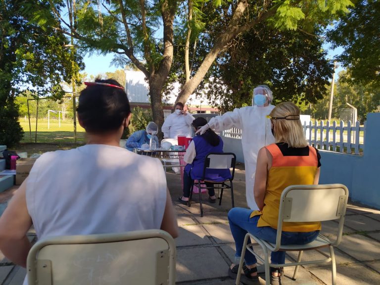 Arroyito: Testeos en escuelas rurales