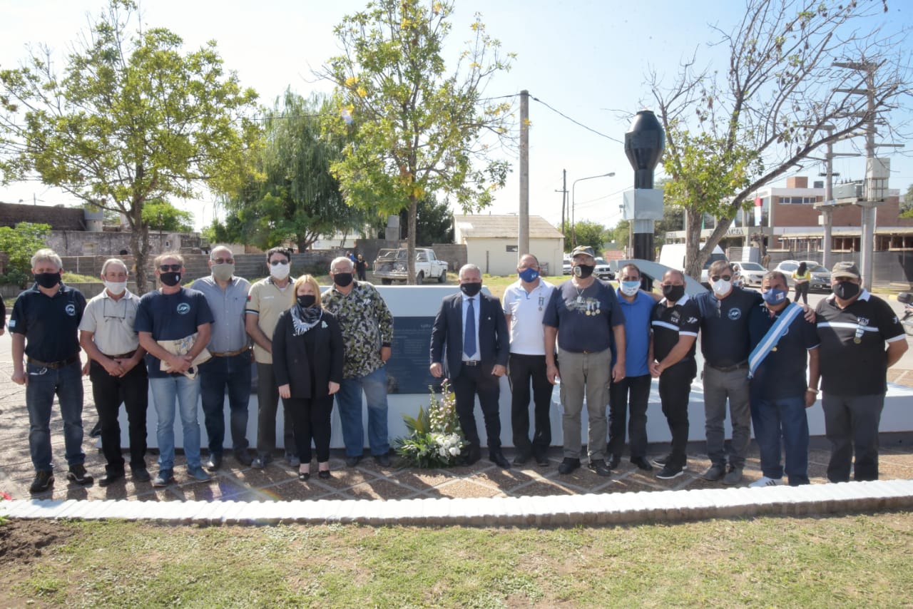 Arroyito: «2 de abril» Acto Homenaje en Plazoleta Malvinas