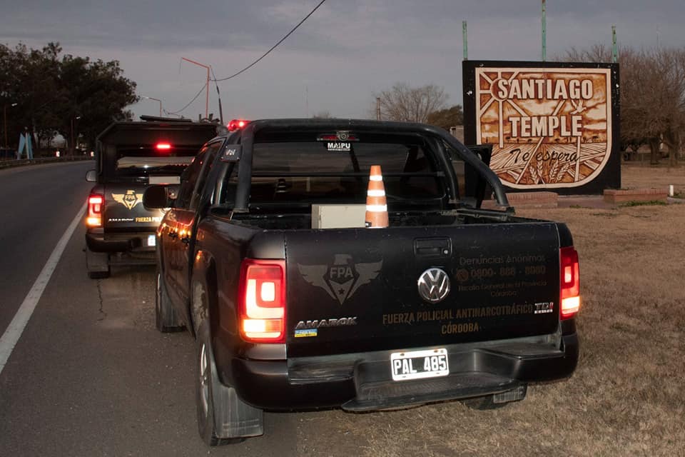 Controles preventivos antinarcóticos en diferentes localidades