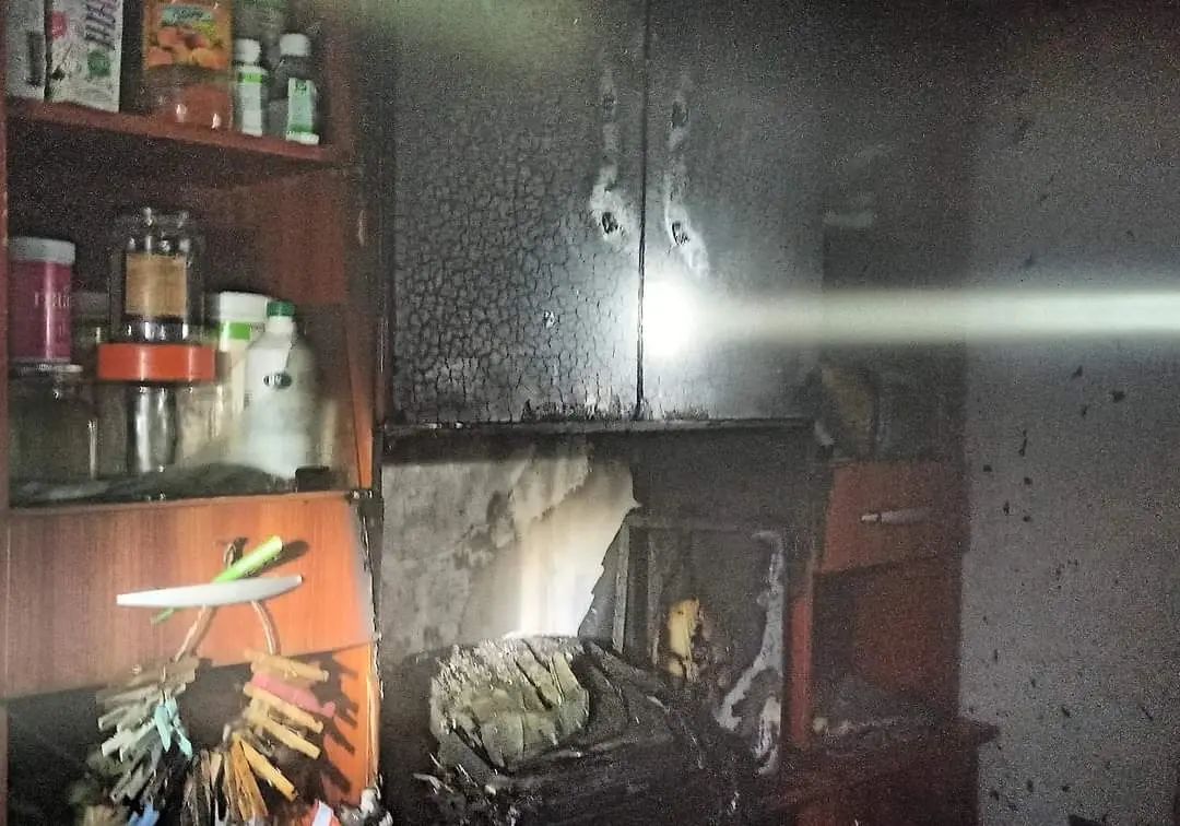 Arroyito: Incendio estructural de una vivienda